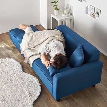 Amazon｜アイリスプラザ ソファ 2人掛け カウチソファ 幅110cm